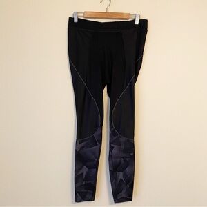 Second Skin NEW Quatroflx High Gauge Black Compression Tights - XL